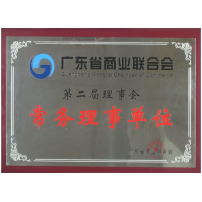 廣東省商業聯合會常務理事單位